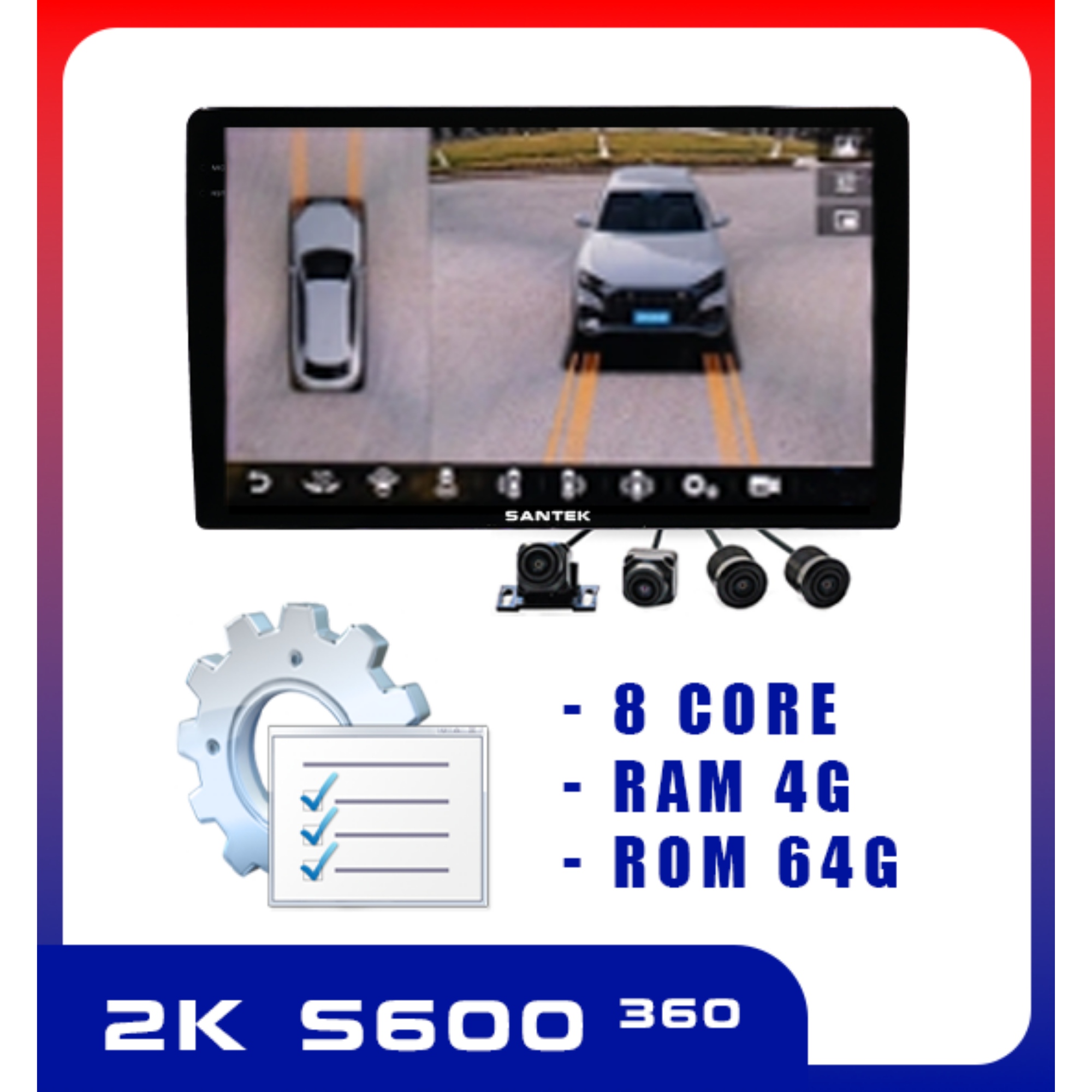 Santek S600 360 — ảnh 2